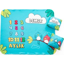 Hediye Sepeti Hediyesepeti Baby Shower Hediyesi Bebek Fotoğraf Battaniyesi Seti