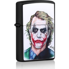 BijuStore Joker Film Tasarımlı Siyah Çakmak