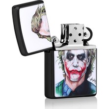 BijuStore Joker Film Tasarımlı Siyah Çakmak