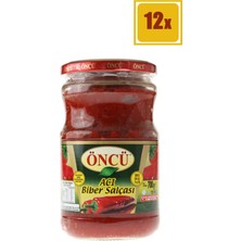 Öncü 700 gr Acı Biber Salçası 12'li Set