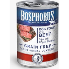 Bosphorus Tahılsız Sığır Etli Köpek Maması - 12'li
