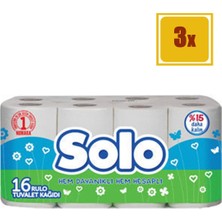 Solo Tuvalet Kağıdı 16 x 3'lü Set