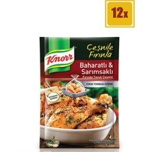 Knorr Baharatlı Sarımsaklı 37 gr Fırında Tavuk Çeşnisi 12'li Set