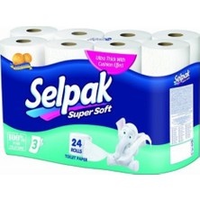 Selpak Tuvalet Kağıdı 24 x 3'lü Set