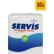 Servis Peçete 100  x  32'li Set