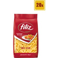 Filiz Ince Uzun 500 gr Makarna 20'li Set