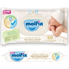 Molfix Yenidoğan Islak Havlu 50 Yaprak 12'li Set