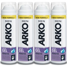 Arko Men Sensitive Tıraş Jeli 4x200ml