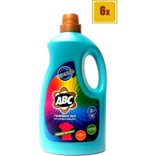 Abc Sıvı Deterjan 3lt*6 Color