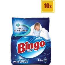 Bingo Matik Konsantre Parfümsüz 1,5 kg 10'lu Set