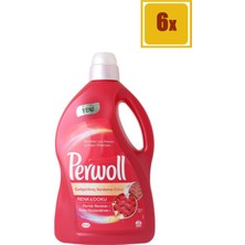 Perwoll 3 Lt Renkli Sıvı Çamaşır Deterjanı 6'lı Set