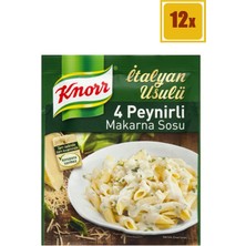 Knorr Peynirli 50 gr Makarna Sosu 12'li Set