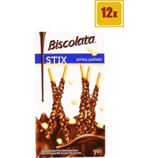 Şölen Biscolata Stix Pirinç Patlaklı 34 gr 12'li Set