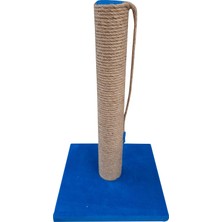 Woddy Püsküllü Kedi Tırmalama - Mavi