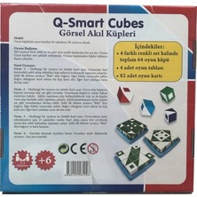 Elif Q-Bitz Görsel Beceri Küpleri Akıl ve Zeka Oyunu Smart Cubes