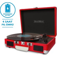 Record Master Retro Pikap T310CH - Şarj Özellikli - Kırmızı