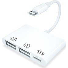 Ally AL-31553 3in1 Lightning to USB Kamera Okuyucu