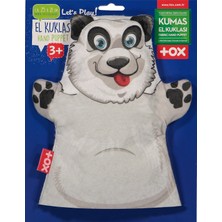 Tox Panda Vahşi Hayvanlar Keçe El Kukla