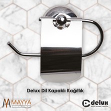 Delux Metal Dil Kapaklı Kağıtlık