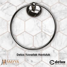 Delux Metal Yuvarlak Havluluk