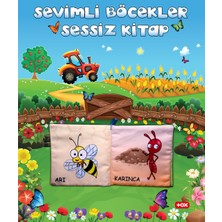 Tox Sevimli Böcekler Kumaş Sessiz Kitap