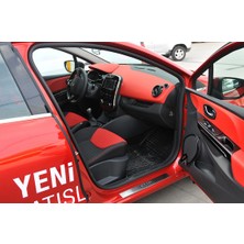 Seda Dizayn Oto Renault Clio 4 Krom Kapı Eşiği 4 Parça 2012 Sonrası