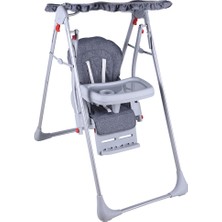 Mamma Butterfly Salıncak Bebek Salıncağı - Gri
