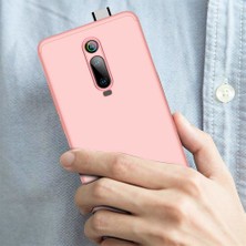 Case 4U Xiaomi Mi 9T Kılıf 3 Parçalı Tam Koruma Sert Mika Ays Kapak Lacivert