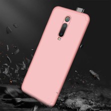 Case 4U Xiaomi Mi 9T Kılıf 3 Parçalı Tam Koruma Sert Mika Ays Kapak Lacivert