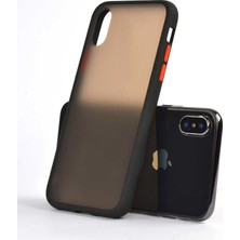 Case 4U Apple iPhone XS Max Kılıf Mat Yüzey Defence Silikon Fri Arka Kapak Siyah