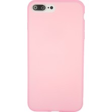 Case 4U Apple iPhone 7-8 Plus Kılıf Mat Silikon Arka Kapak Odos Rose Gold