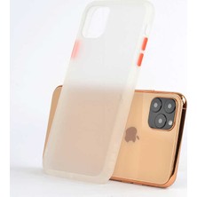 Case 4U Apple iPhone 11 Pro Max Kılıf Mat Yüzey Defence Silikon Fri Arka Kapak Şeffaf