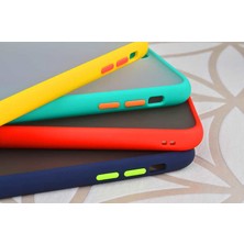 Case 4U Apple iPhone 11 Pro Max Kılıf Mat Yüzey Defence Silikon Fri Arka Kapak Lacivert