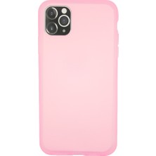Case 4U Apple iPhone 11 Pro Kılıf Mat Silikon Arka Kapak Odos Rose Gold