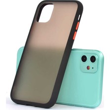 Case 4U Apple iPhone 11 Kılıf Mat Yüzey Defence Silikon Fri Arka Kapak Siyah