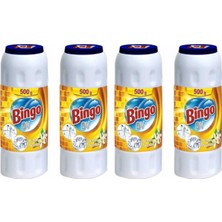 Bingo Ov Ovma Tozu 500 gr Limon 4 Paket Paslanmaz Bulaşık Teli