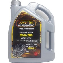 Powerten 5W30 5 Lt Dpf Li Motor Yağı ( Üretim Yılı: 2023 )