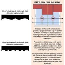 Perva Geniş Pileli Beyaz Zebra Perde