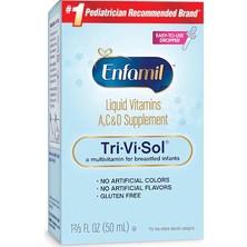 Enfamil Tri-Vi-Sol - Sıvı Vitaminler A, C ve D Takviyesi, 50 ml