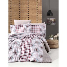 Altınbaşak Çift Kişilik Pamuk Saten Nevresim Takımı Sale