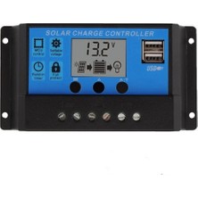 Mestech 50A 12/24V Solar Şarj Kontrol Cihazı Regülatörü