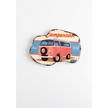 Dünyadan Hediyeler Buzdolabı Magneti The Champervan