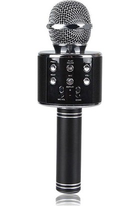 Wster Ws-858 Wireless Karaoke Mikrofon Bluetooth Hoparlör