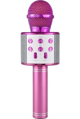Wster Ws-858 Wireless Karaoke Mikrofon Bluetooth Hoparlör
