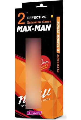 Yeain Max Man 5cm Uzatmalı Realistik Dokuda Penis Kılıfı -914