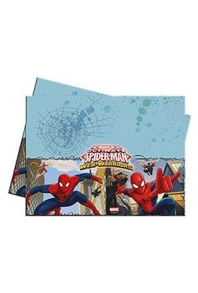 Bursapazarı Spiderman Savaşçı Plastik Masa Örtüsü 120X180 cm
