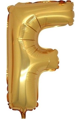 Bombastic F Harfi 40" 100 cm Gold Folyo Balon