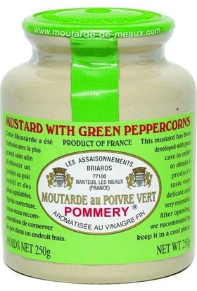 Pommery Yeşil Biberli Hardal 250 ml