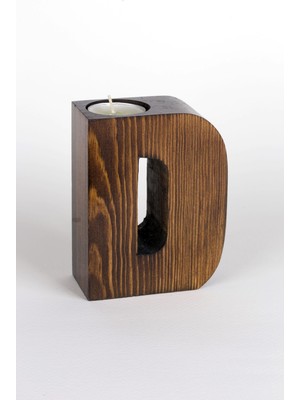 AHŞAP HARF MUMLUK -D HARFİ-