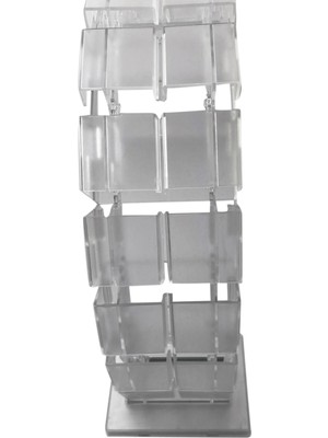 Dizaynaks Masa Altı Omurga Kablo Kanalı-Şeffaf Tuğla